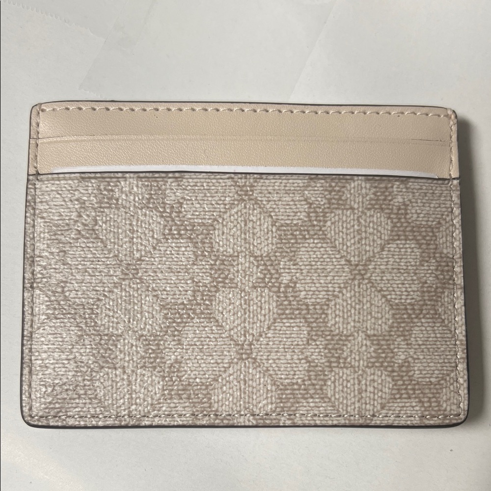Kate Spade Cream and Tan Card Holder - Picture 2 of 2